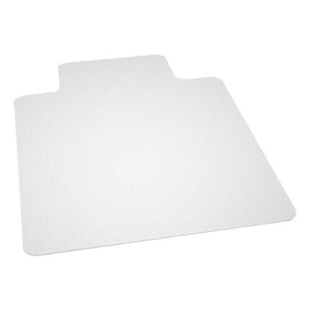 ES ROBBINS ES Robbins 128383 Beveled Edge Chair Mat with Lip for Low to Medium Pile Carpet - 46 in. W x 60 in. L 128383